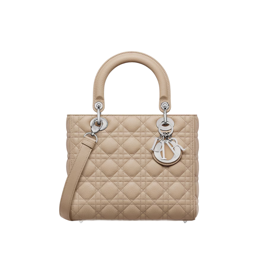 Medium Lady Dior Bag - M0565PWRT_M116 1 Medium Lady Dior Bag - M0565PWRT_M116 1