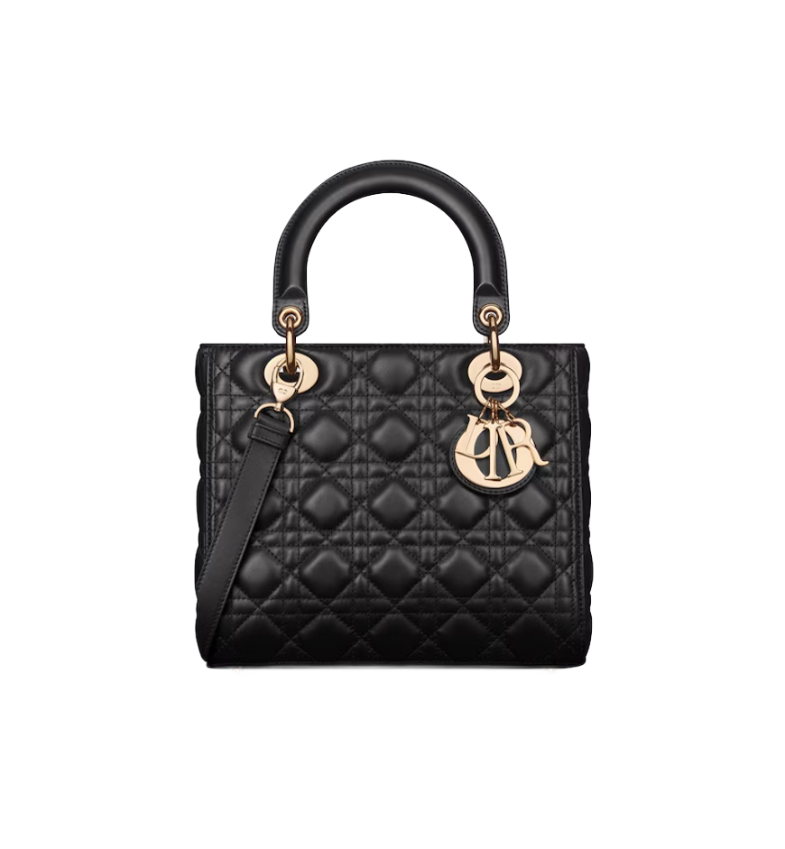 Medium Lady Dior Bag - M0565ONGE_M900 1 Medium Lady Dior Bag - M0565ONGE_M900 1