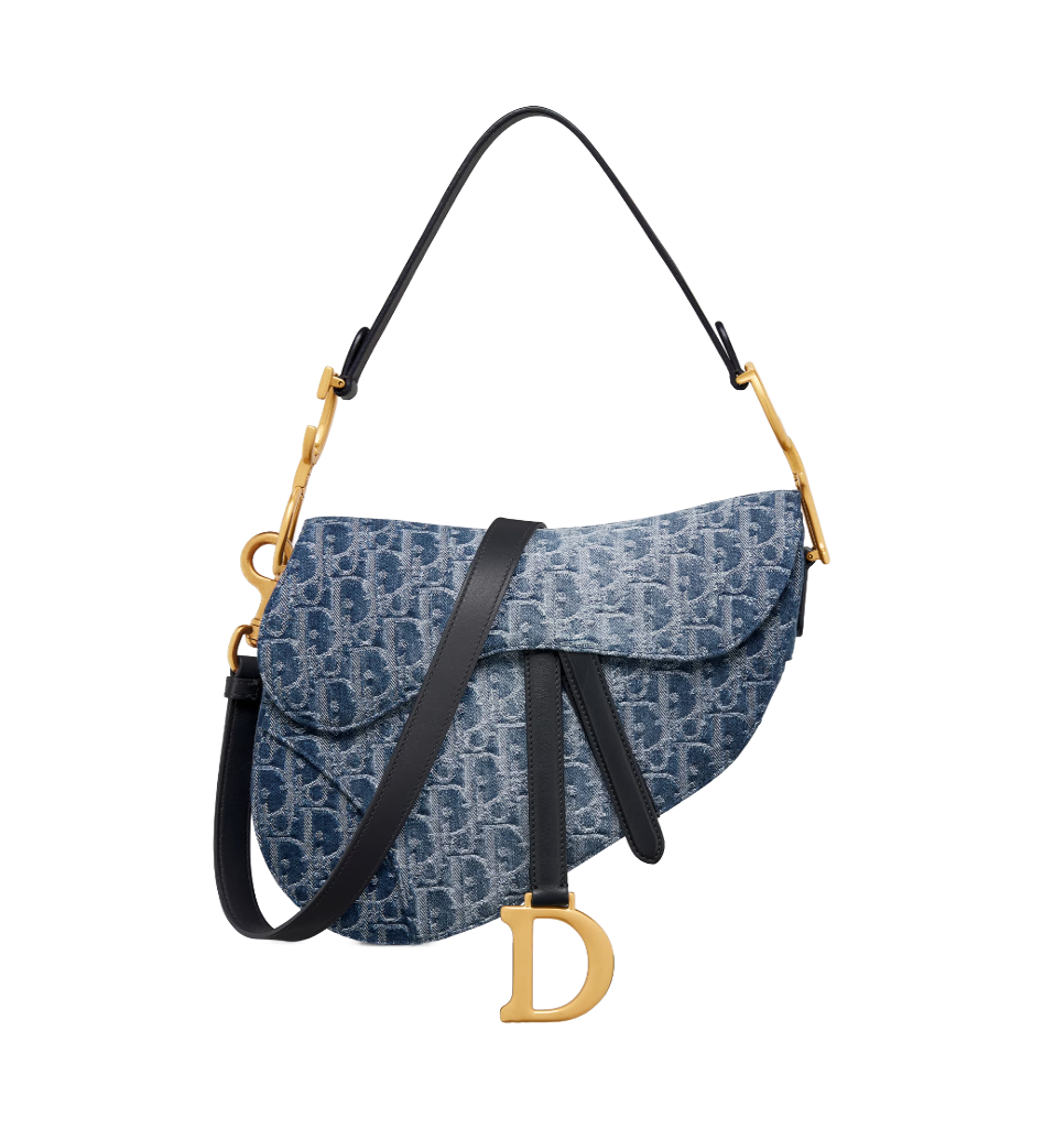 Saddle Bag with Strap - M0455CDCE_M49E 1 Saddle Bag with Strap - M0455CDCE_M49E 1