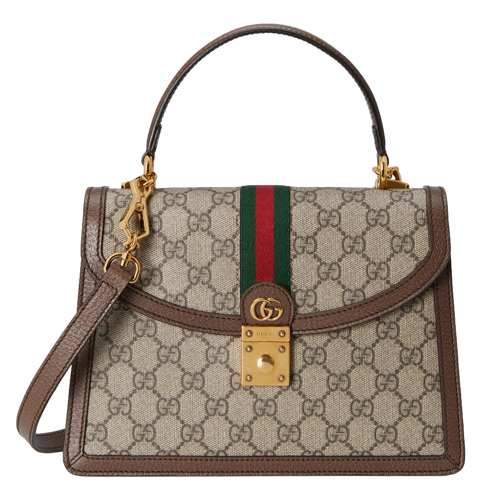 Ophidia GG Small Top Handle Bag - 651055 96IWX 8745 1 Ophidia GG Small Top Handle Bag - 651055 96IWX 8745 1