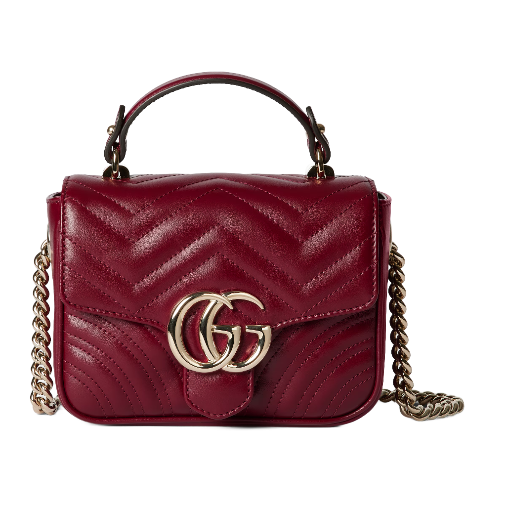 GG Marmont Mini Top Handle Bag - 811238 AAECK 6207 1 GG Marmont Mini Top Handle Bag - 811238 AAECK 6207 1