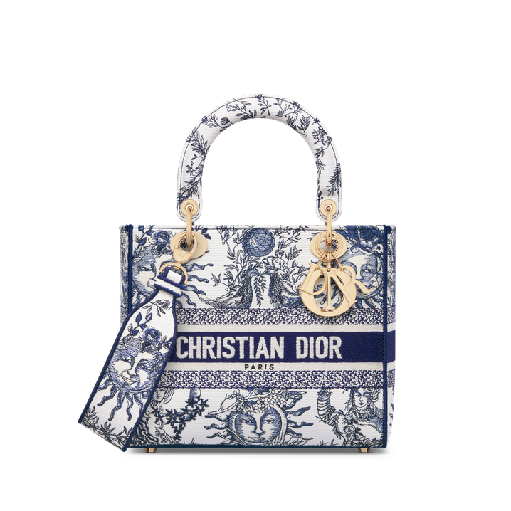 Medium Lady D-Lite Bag - M0565OECQ_M928 1 Medium Lady D-Lite Bag - M0565OECQ_M928 1