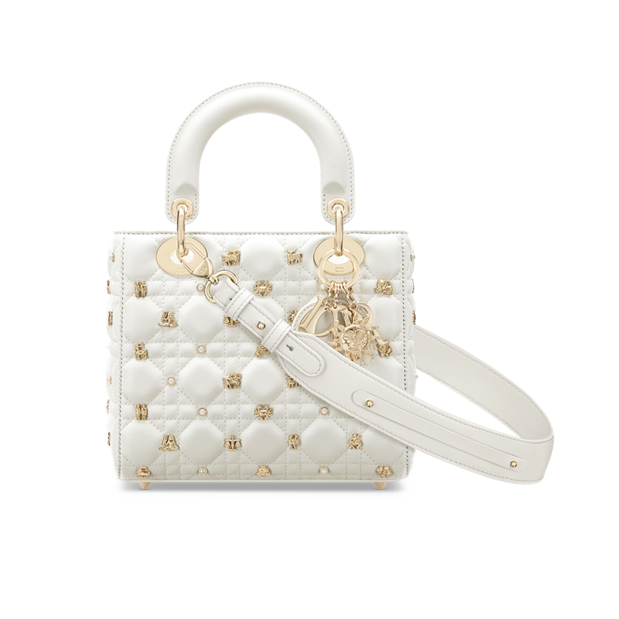 Small Lady Dior My ABCDior Bag - M0538OBKP_M030 1 Small Lady Dior My ABCDior Bag - M0538OBKP_M030 1