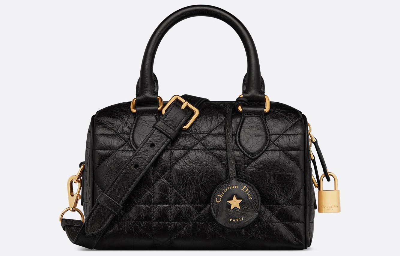 Dior Groove 20 Bag - Black Macrocannage Crinkled Calfskin 1 Dior Groove 20 Bag - Black Macrocannage Crinkled Calfskin 1