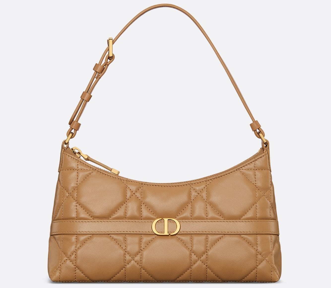 Miss Caro Cigale Mini Bag - Light Gold-Tone Macrocannage Lambskin 1 Miss Caro Cigale Mini Bag - Light Gold-Tone Macrocannage Lambskin 1
