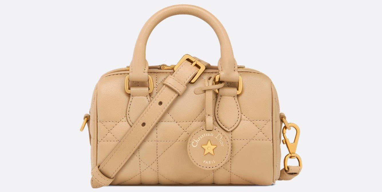 Dior Groove 17 Nano Bag - Biscuit Macrocannage Calfskin 1 Dior Groove 17 Nano Bag - Biscuit Macrocannage Calfskin 1