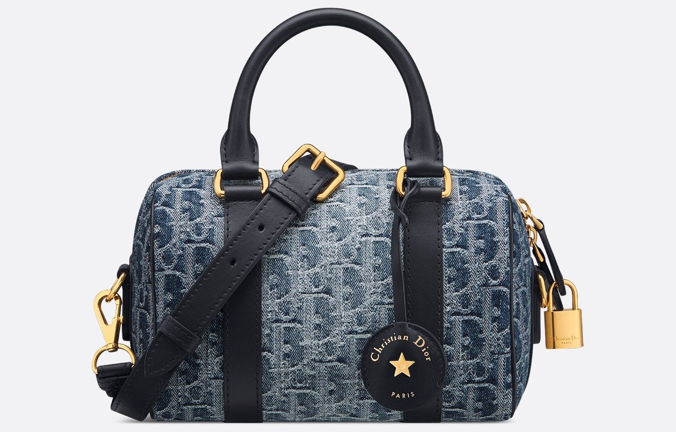 Dior Groove 20 Bag - Blue Denim Dior Oblique Jacquard 1 Dior Groove 20 Bag - Blue Denim Dior Oblique Jacquard 1