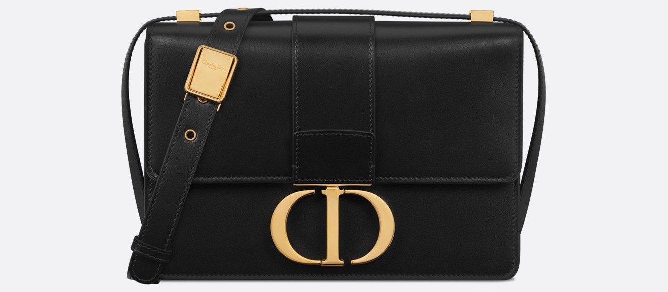 30 Montaigne Bag - Black Box Calfskin 1 30 Montaigne Bag - Black Box Calfskin 1
