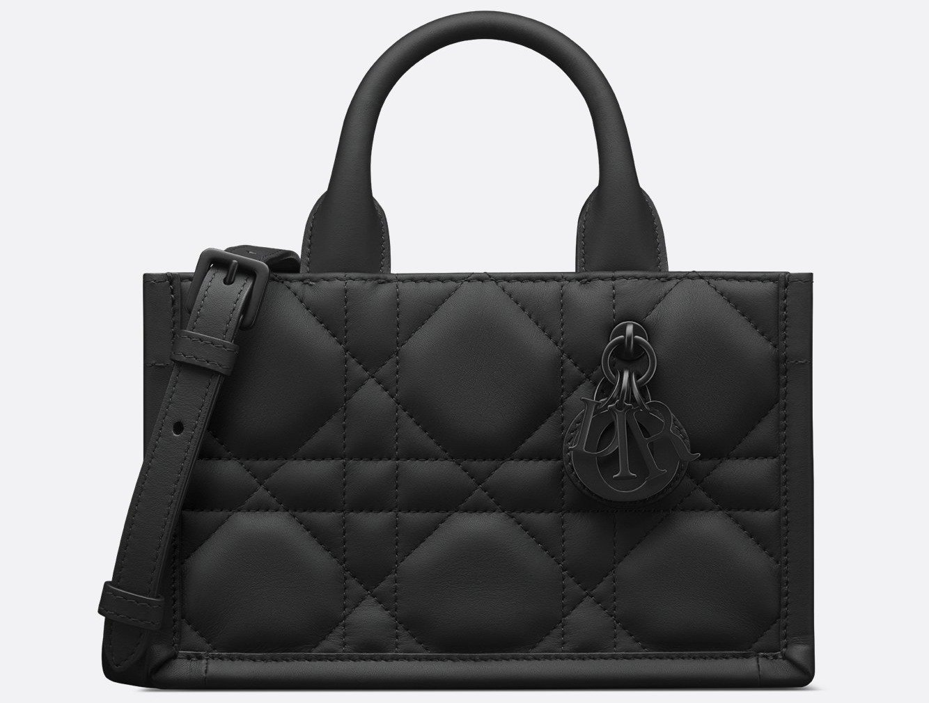 Mini Dior Book Tote - Black Macrocannage Matte Calfskin (21.5 x 13 x 7.5 cm) 1 Mini Dior Book Tote - Black Macrocannage Matte Calfskin (21.5 x 13 x 7.5 cm) 1
