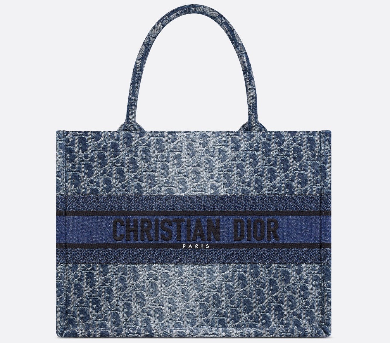 Medium Dior Book Tote - Blue Denim Dior Oblique Jacquard (36 x 27.5 x 16.5 cm) 1 Medium Dior Book Tote - Blue Denim Dior Oblique Jacquard (36 x 27.5 x 16.5 cm) 1