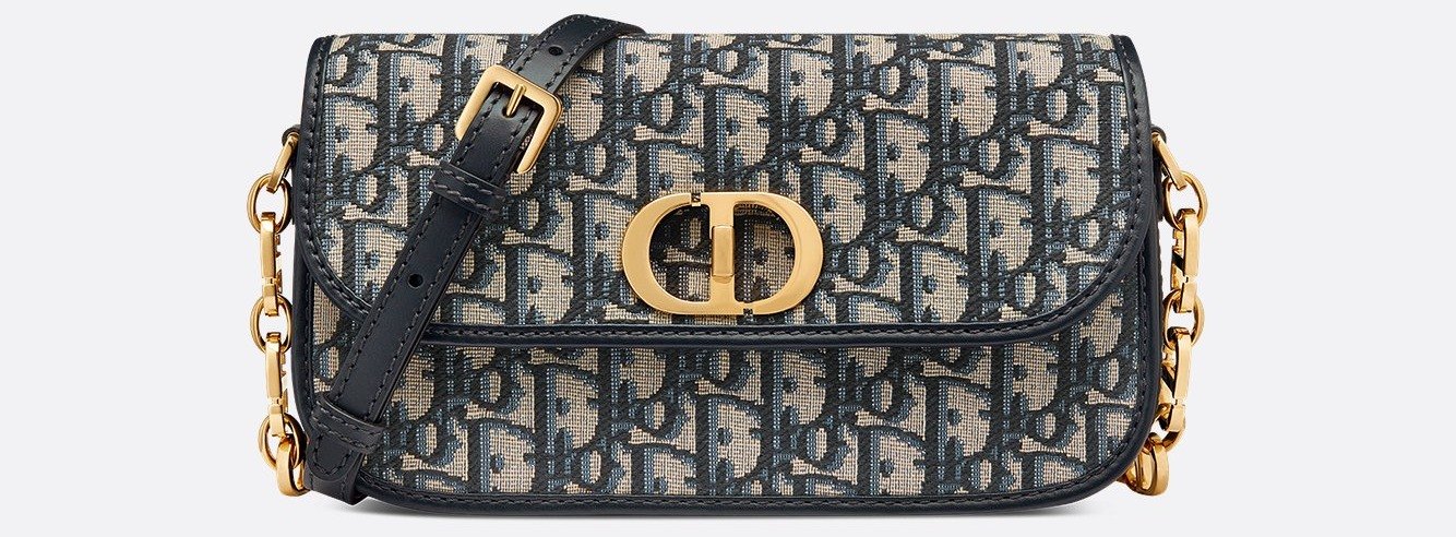 30 Montaigne Avenue Bag - Blue Dior Oblique Jacquard 1 30 Montaigne Avenue Bag - Blue Dior Oblique Jacquard 1