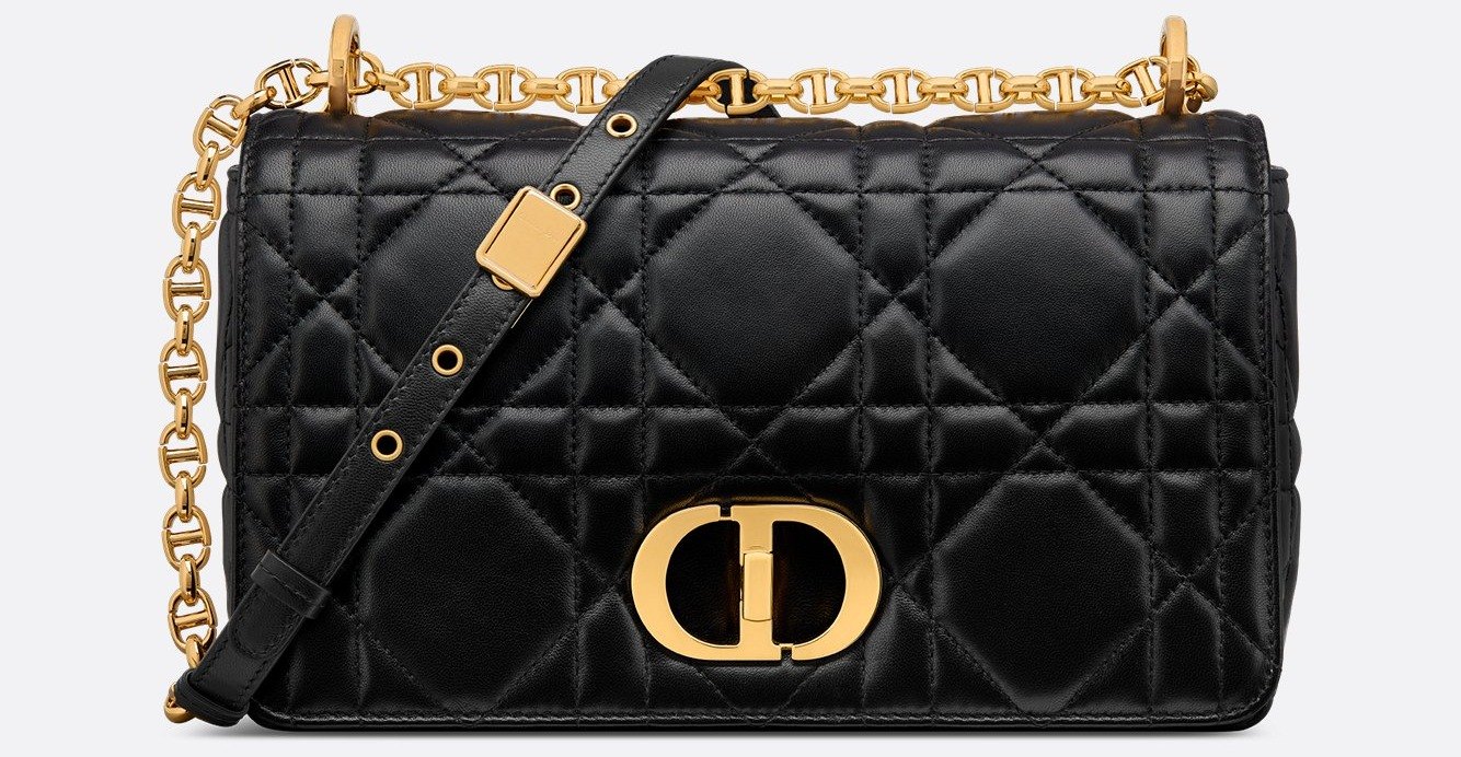 Medium Soft Dior Caro Bag - Black Macrocannage Lambskin 1 Medium Soft Dior Caro Bag - Black Macrocannage Lambskin 1