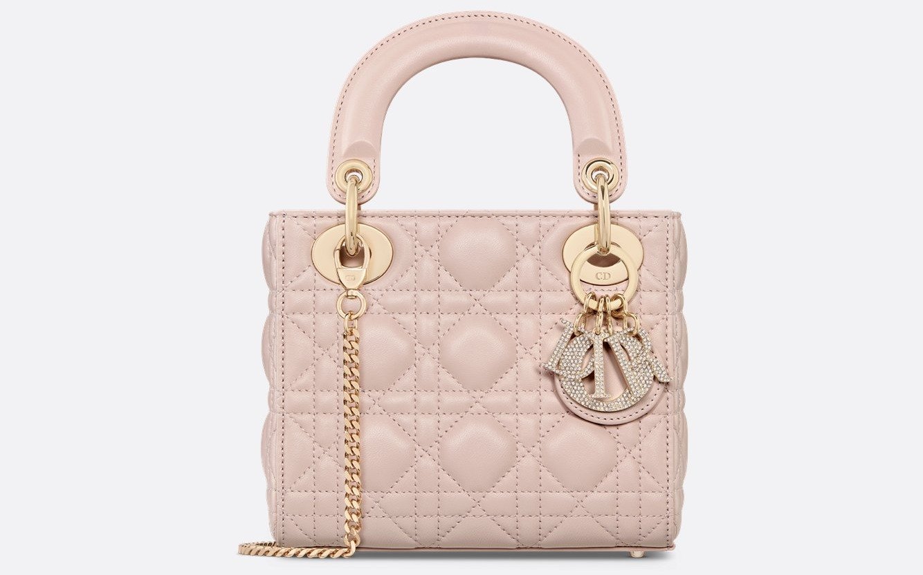 Mini Lady Dior Bag - Powder Pink Cannage Lambskin 1 Mini Lady Dior Bag - Powder Pink Cannage Lambskin 1