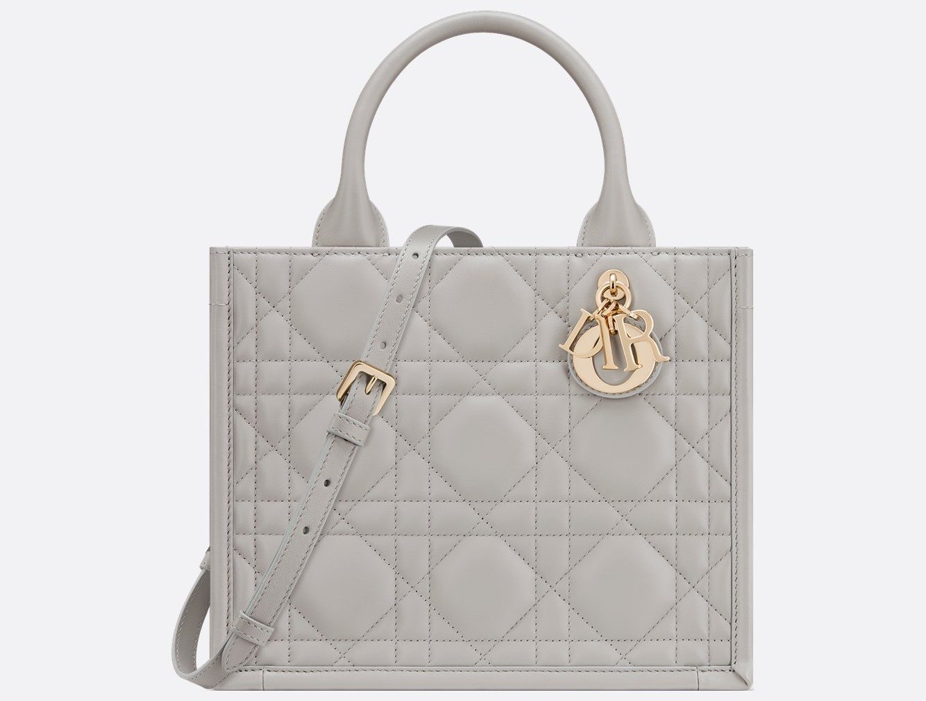 Small Dior Book Tote - Gray Macrocannage Calfskin (26.5 x 22 x 14 cm) 1 Small Dior Book Tote - Gray Macrocannage Calfskin (26.5 x 22 x 14 cm) 1