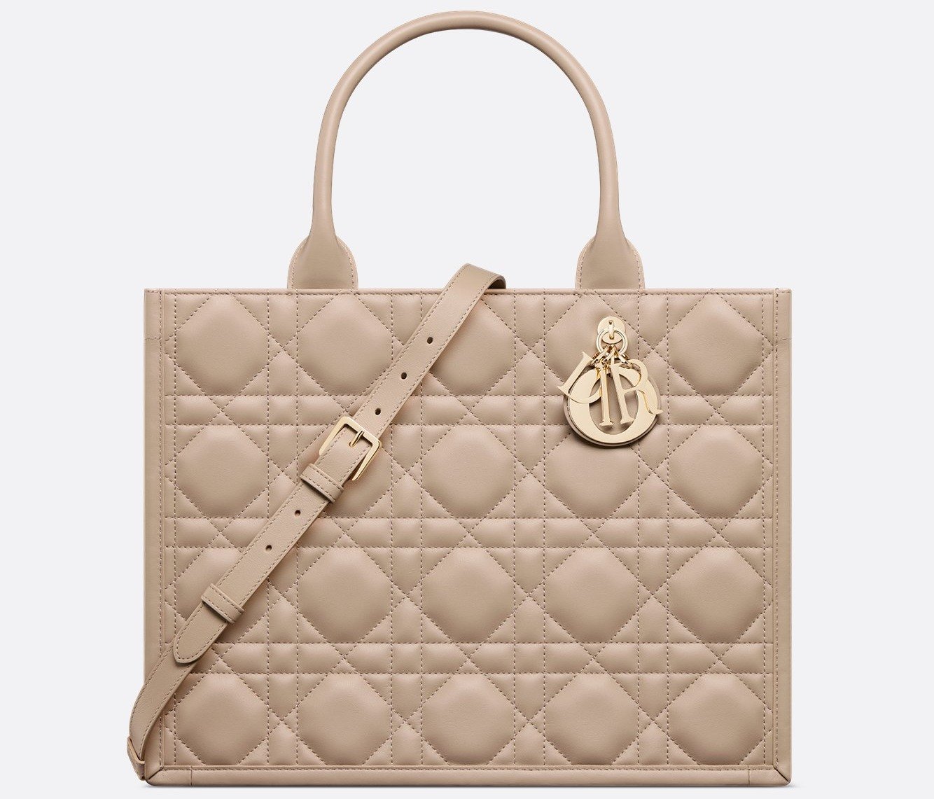 Medium Dior Book Tote - Desert Taupe Macrocannage Calfskin (36.5 x 28 x 16.5 cm) 1 Medium Dior Book Tote - Desert Taupe Macrocannage Calfskin (36.5 x 28 x 16.5 cm) 1