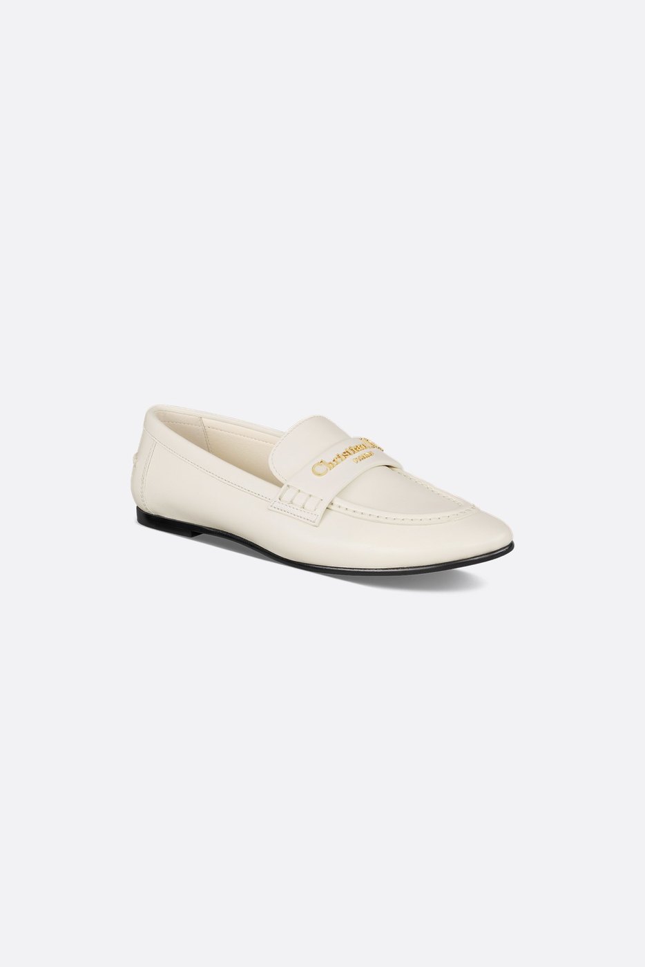 Dior Boy Loafer - White Supple Calfskin 1 Dior Boy Loafer - White Supple Calfskin 1