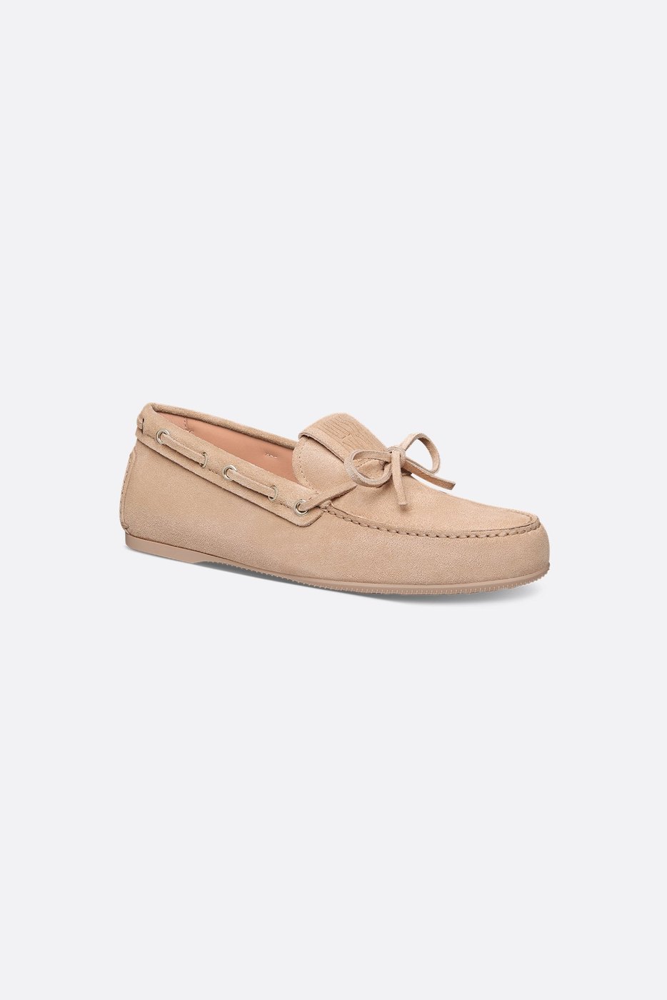 Miss Dior Street Loafer - Nude Suede Calfskin 1 Miss Dior Street Loafer - Nude Suede Calfskin 1