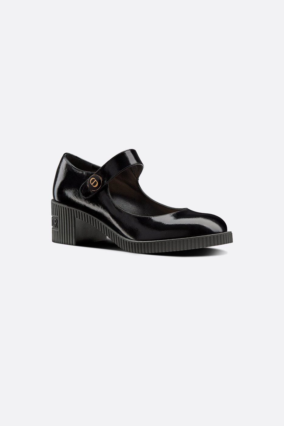 D-Doll Pump - Black Shiny Calfskin 1 D-Doll Pump - Black Shiny Calfskin 1