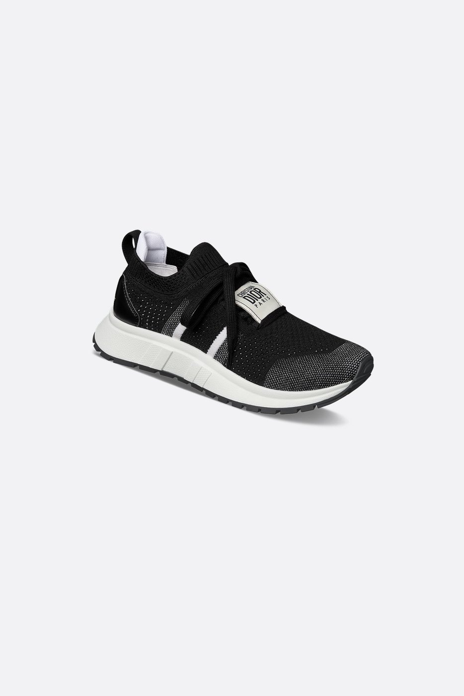 Run'n'Dior Sneaker - Black and White Technical Mesh 1 Run'n'Dior Sneaker - Black and White Technical Mesh 1