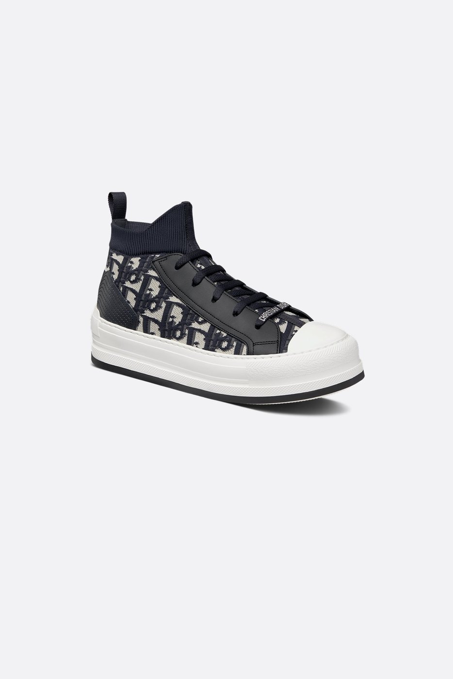 Walk'n'Dior Platform Sneaker - Deep Blue Dior Oblique Technical Mesh and Calfskin 1 Walk'n'Dior Platform Sneaker - Deep Blue Dior Oblique Technical Mesh and Calfskin 1