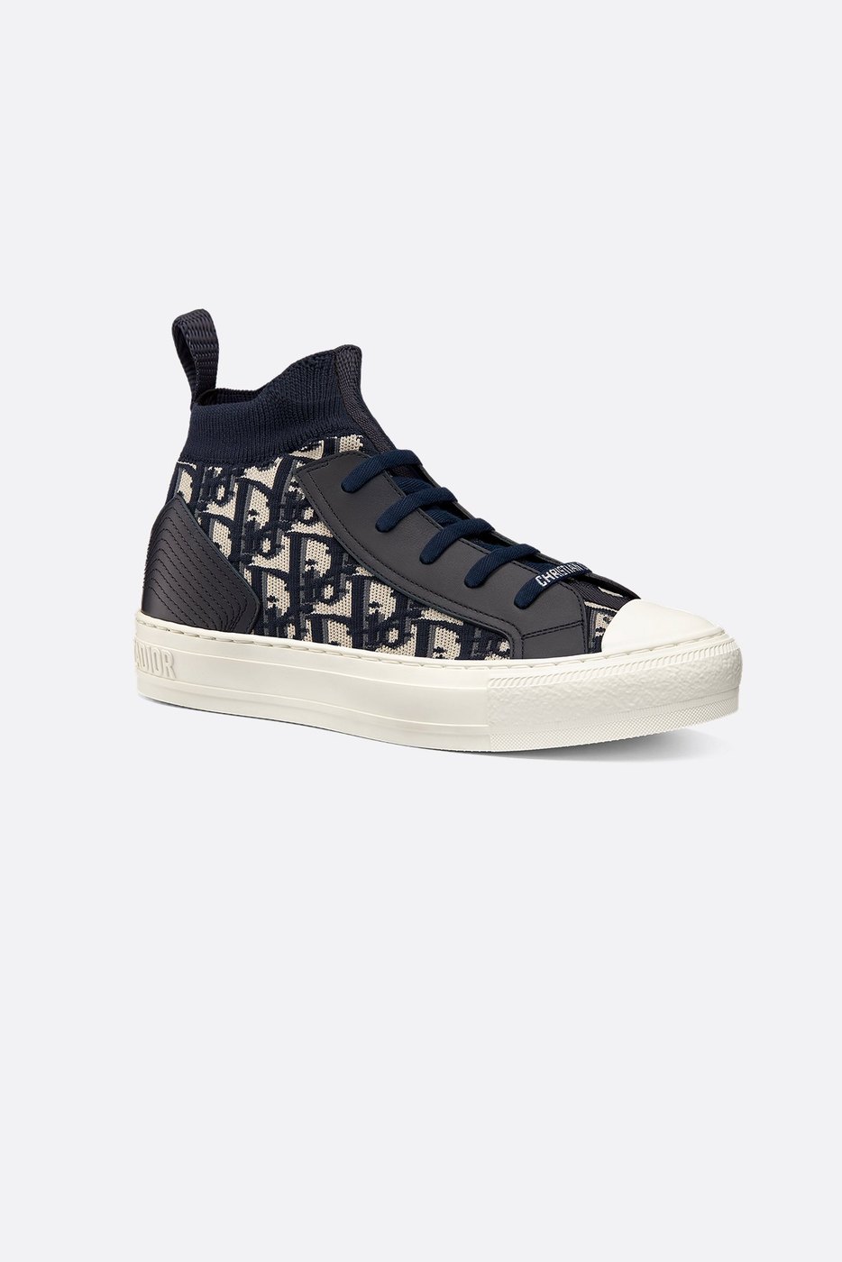 Walk'n'Dior Sneaker - Deep Blue Dior Oblique Technical Mesh and Calfskin 1 Walk'n'Dior Sneaker - Deep Blue Dior Oblique Technical Mesh and Calfskin 1