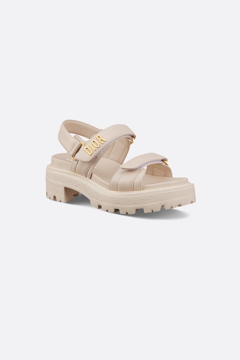Dioract Platform Sandal - Light Biscuit Lambskin 1 Dioract Platform Sandal - Light Biscuit Lambskin 1