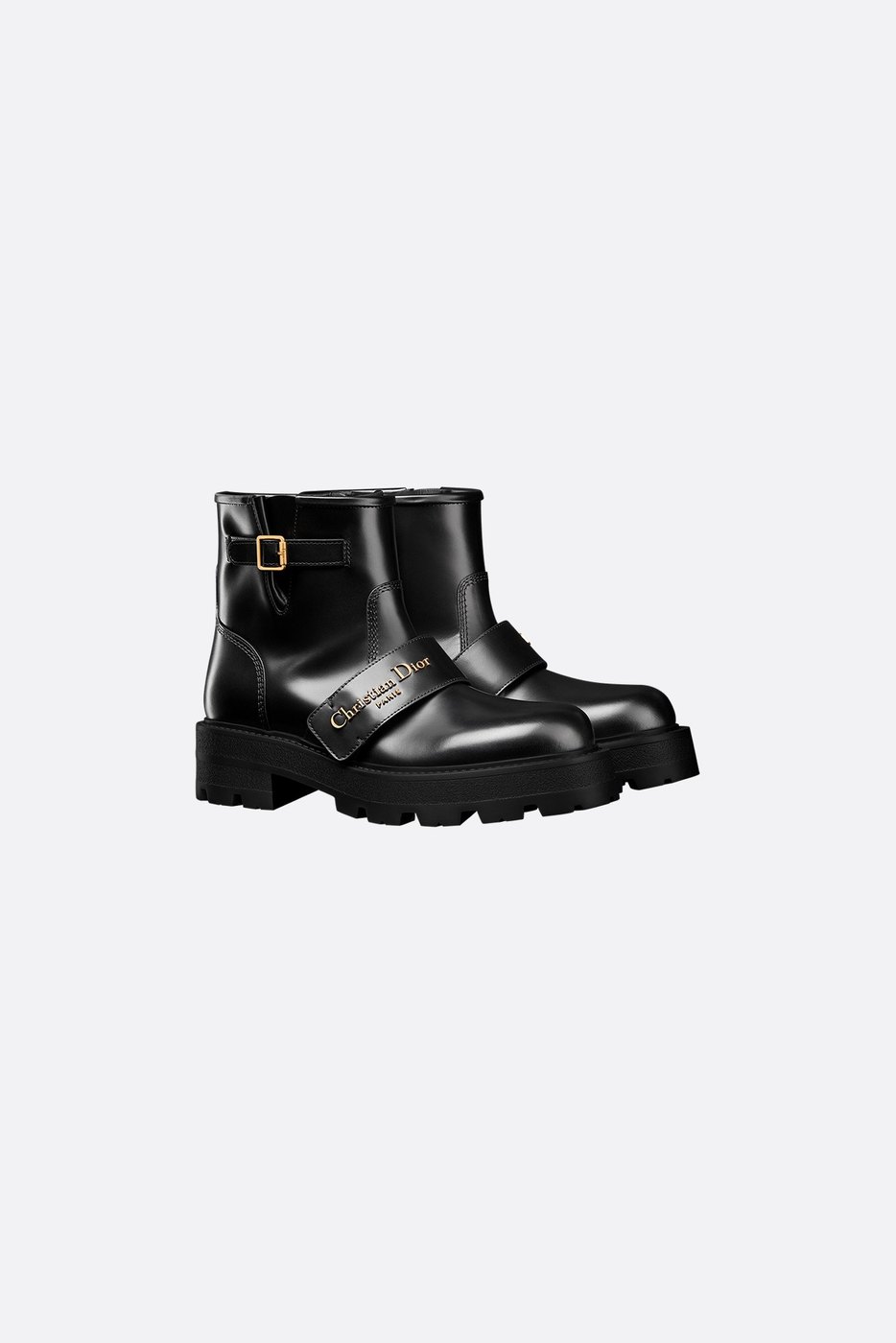 D-Quest Ankle Boot - Black Calfskin 1 D-Quest Ankle Boot - Black Calfskin 1