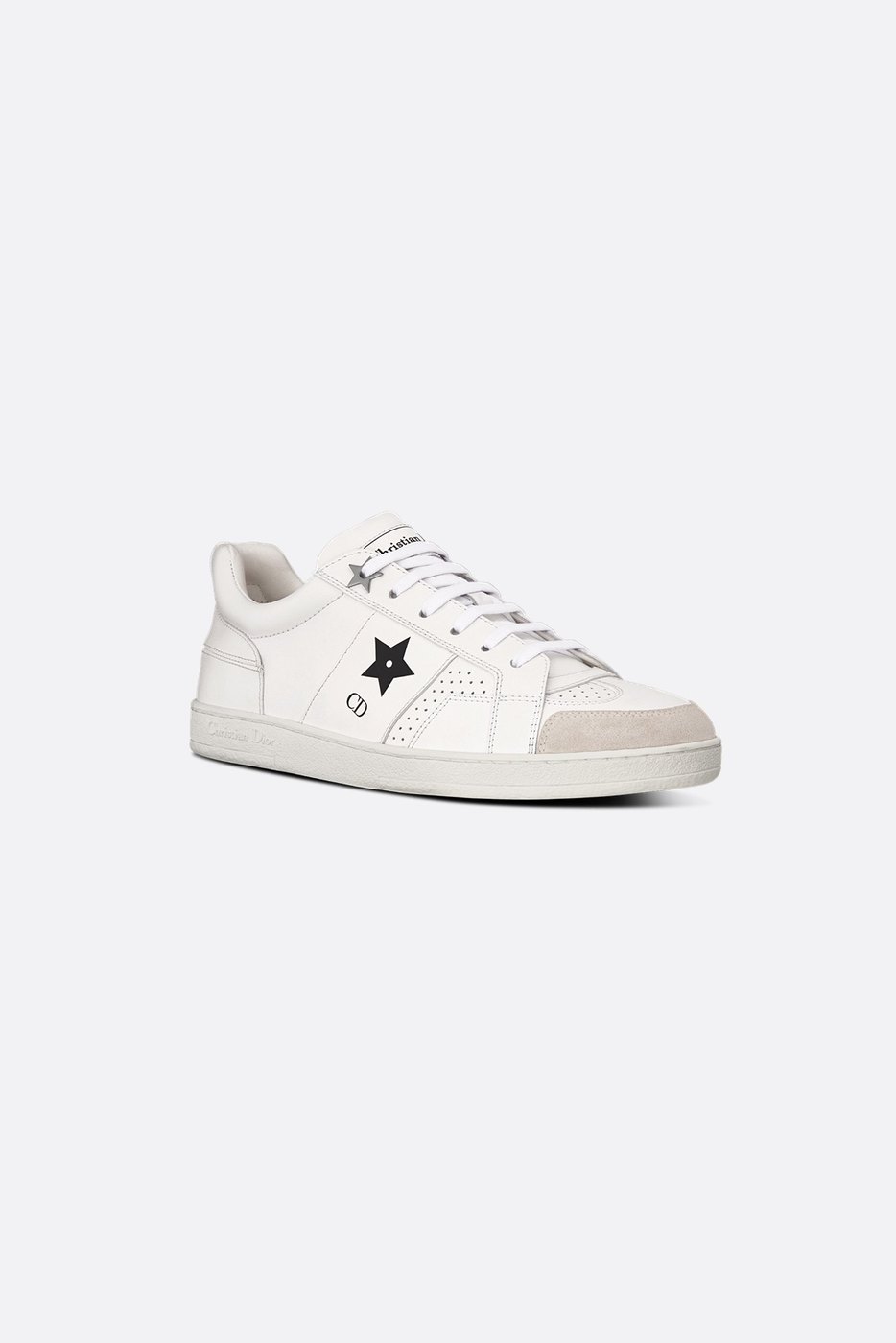 Dior Star Sneaker - White Calfskin and Suede Calfskin 1 Dior Star Sneaker - White Calfskin and Suede Calfskin 1